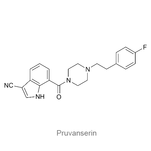 Структурная формула Прувансерин