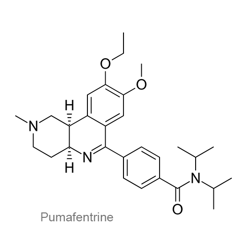 Пумафентрин структурная формула