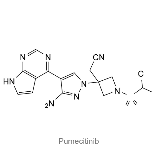 Структурная формула Пумецитиниб