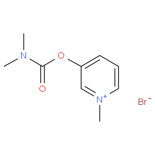 Пиридостигмина бромид структурная формула