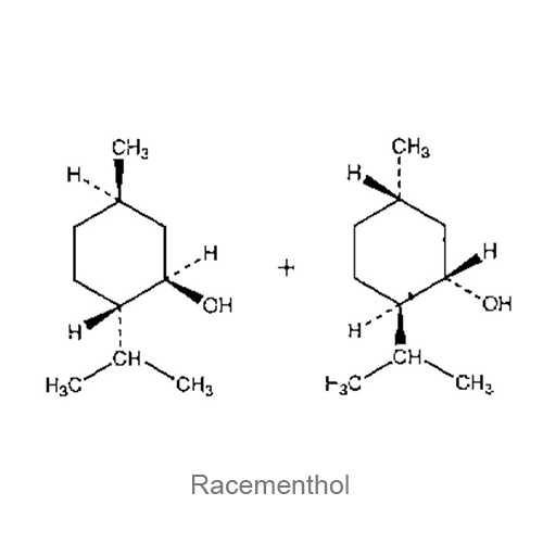 Структурная формула Рацементол