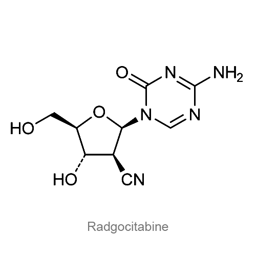 Структурная формула Радгоцитабин
