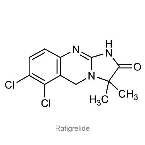 Структурная формула Рафигрелид