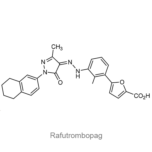 Структурная формула Рафутромбопаг