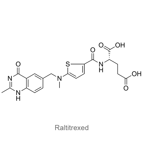 Структурная формула Ралтитрексид