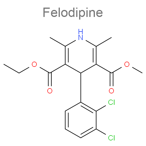 Рамиприл + Фелодипин структурная формула 2