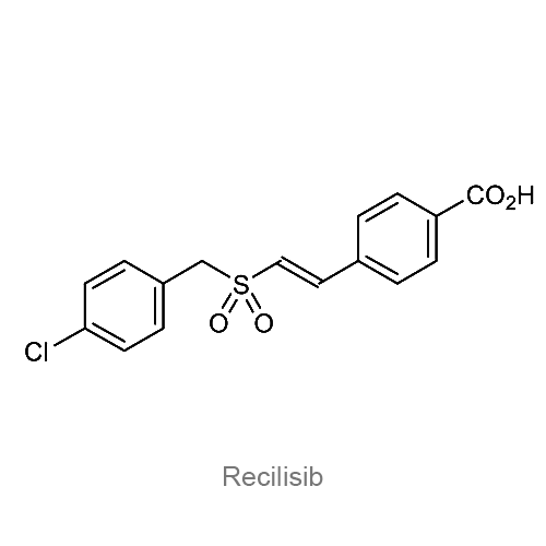 Структурная формула Рецилисиб
