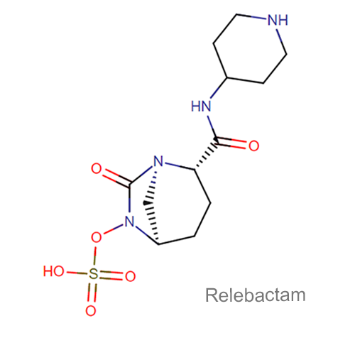 Структурная формула Релебактам