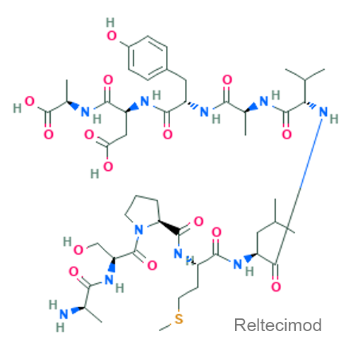 Структурная формула Релтецимод