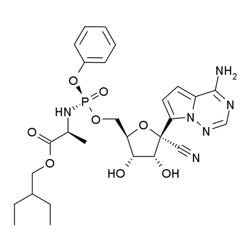 Структурная формула Ремдесивир
