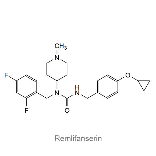 Ремлифансерин структурная формула