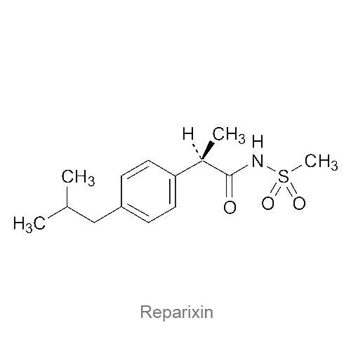 Структурная формула Репариксин