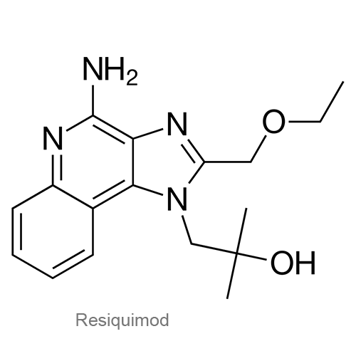 Структурная формула Резихимод
