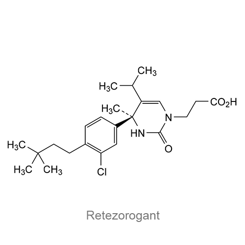 Структурная формула Ретезорогант