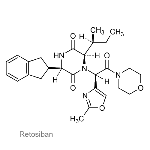 Структурная формула Ретосибан