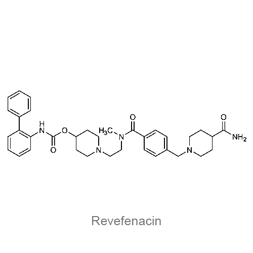 Ревефенацин структурная формула
