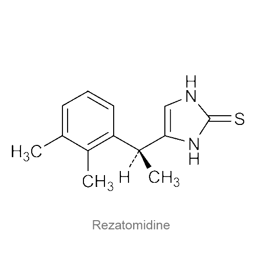 Структурная формула Резатомидин