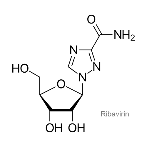 Структурная формула Рибавирин