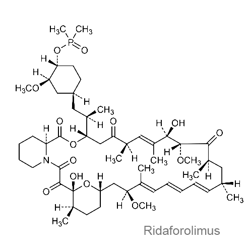 Ридафоролимус структурная формула