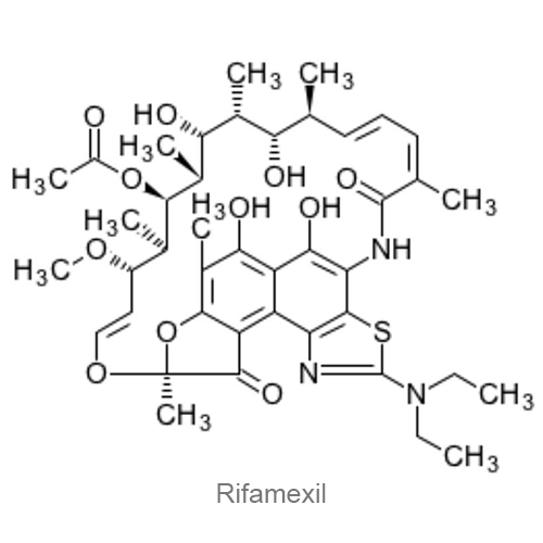 Рифамексил структура