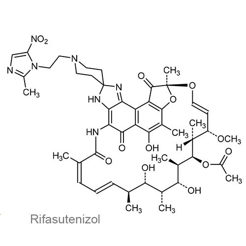 Рифасутенизол структурная формула