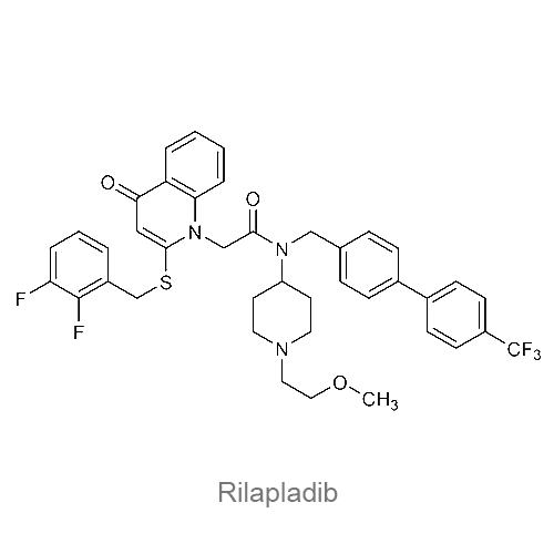 Рилапладиб структурная формула