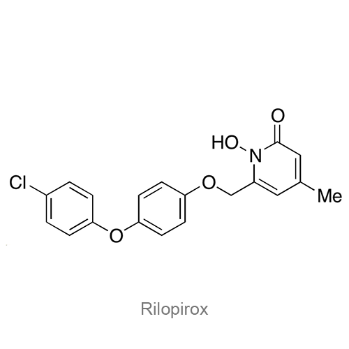 Рилопирокс структурная формула