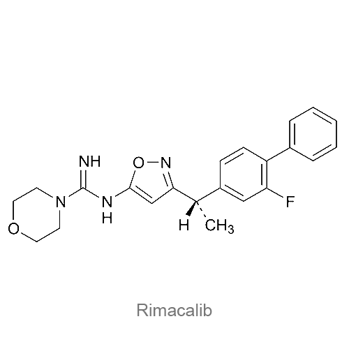 Структурная формула Римакалиб