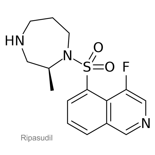 Структурная формула Рипасудил