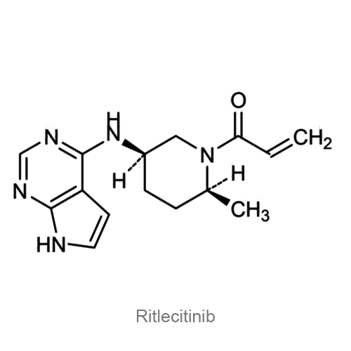 Ритлецитиниб структурная формула
