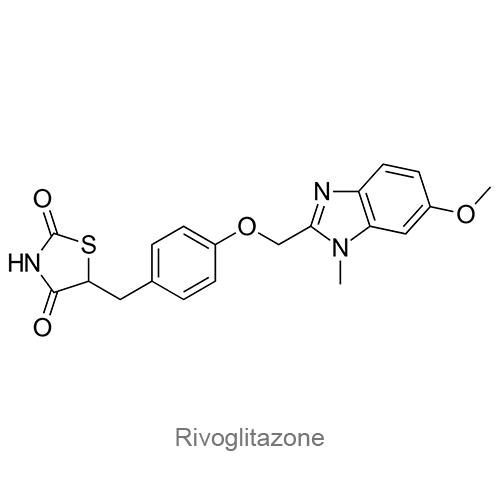 Структурная формула Ривоглитазон