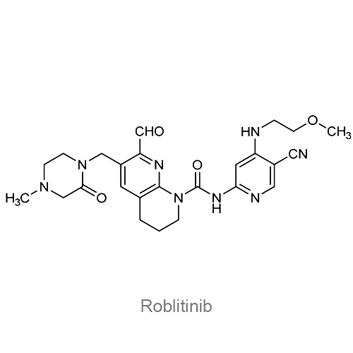 Структурная формула Роблитиниб