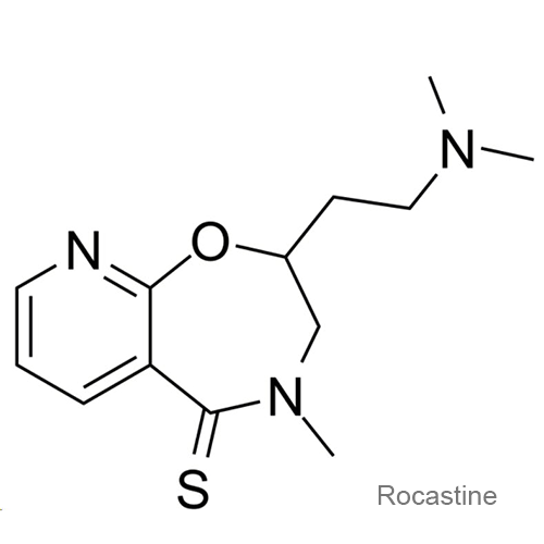 Структурная формула Рокастин