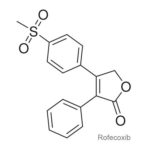Структурная формула Рофекоксиб