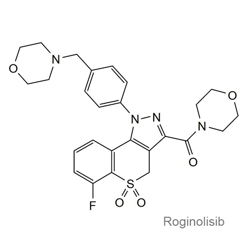 Рогинолисиб структурная формула