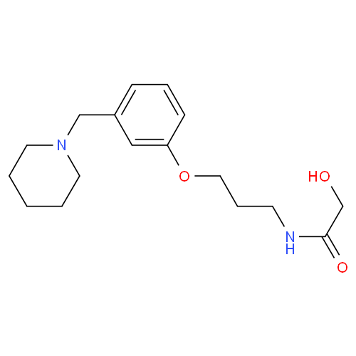 Роксатидин структурная формула
