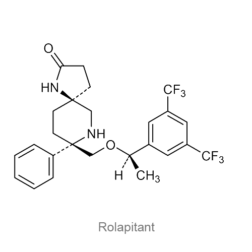 Структурная формула Ролапитант