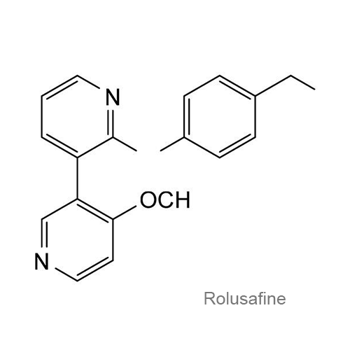 Структурная формула Ролусафин