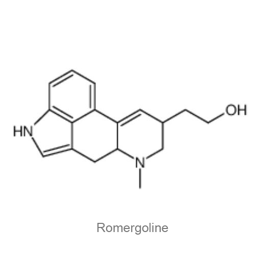 Структурная формула Ромерголин
