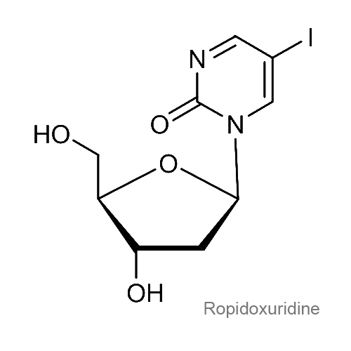 Структурная формула Ропидоксуридин