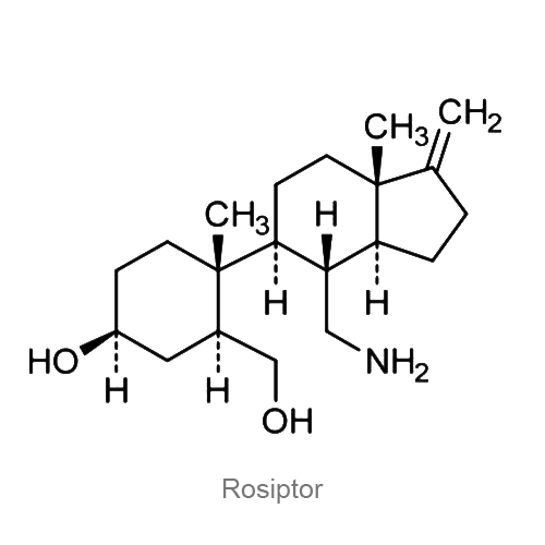 Структурная формула Росиптор