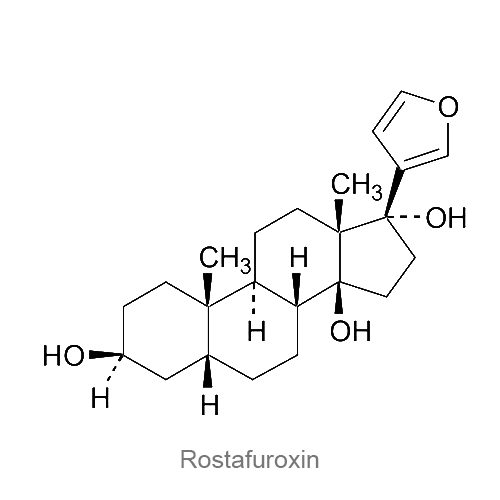 Ростафуроксин структурная формула