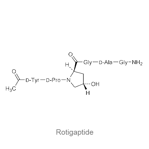 Структурная формула Ротигаптид