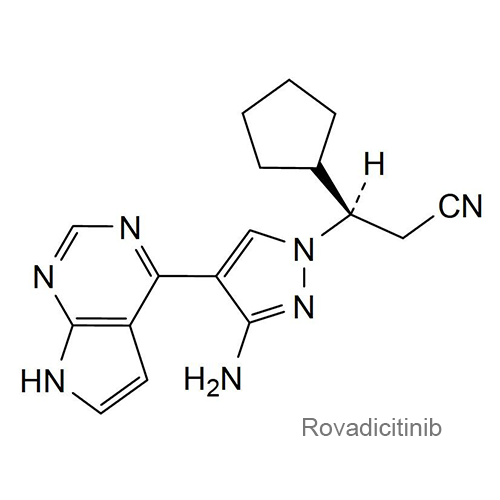 Ровадицитиниб структурная формула