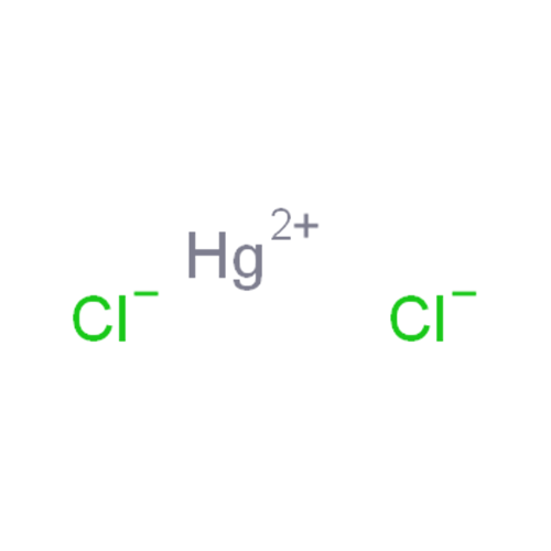 Структурная формула Ртути дихлорид