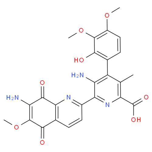 Структурная формула Руфокромомицин