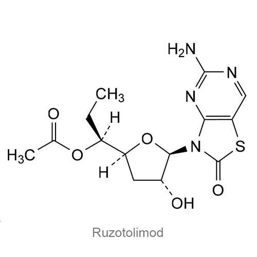 Структурная формула Рузотолимод