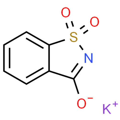 Сахаринат калия структурная формула