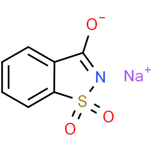 Сахаринат натрия структурная формула