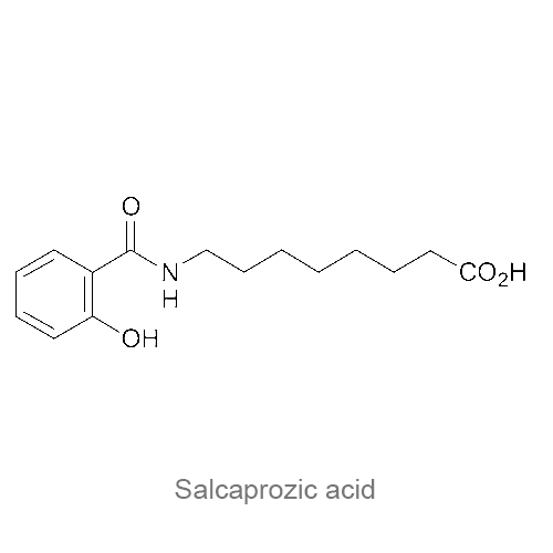 Структурная формула Салкапрозовая кислота